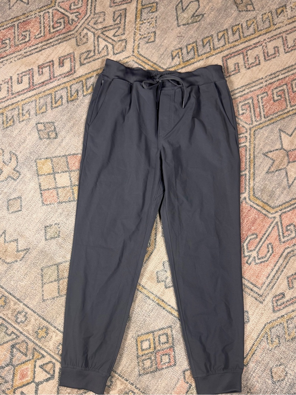 Rhoback Delta Performance Jogger Pants Mens Large Gray FreeStride Stretch Golf